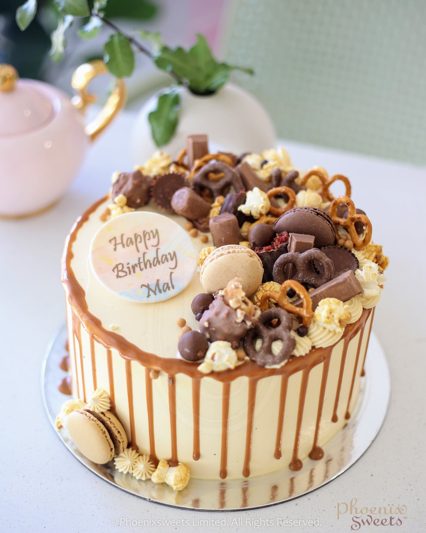 Butter Cream Cake - Caramel Delight Cake