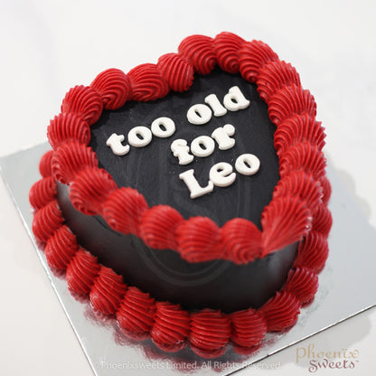 Butter Cream Cake - Simple Message Cake