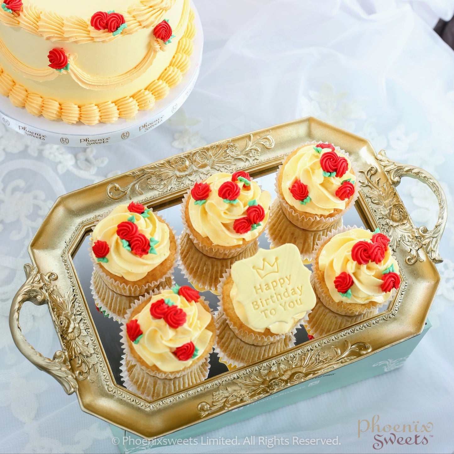 Gourmet Cupcake - Themed Cupcake Set - Princess Belle