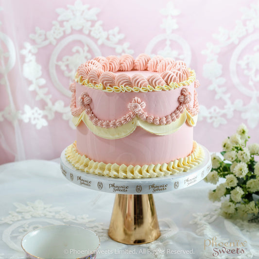 Butter Cream Cake - Princess Theme Cake - Aurora