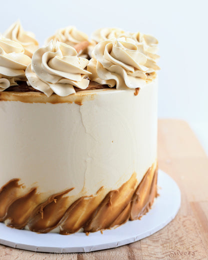 Butter Cream Cake - Lotus Biscoff Cake