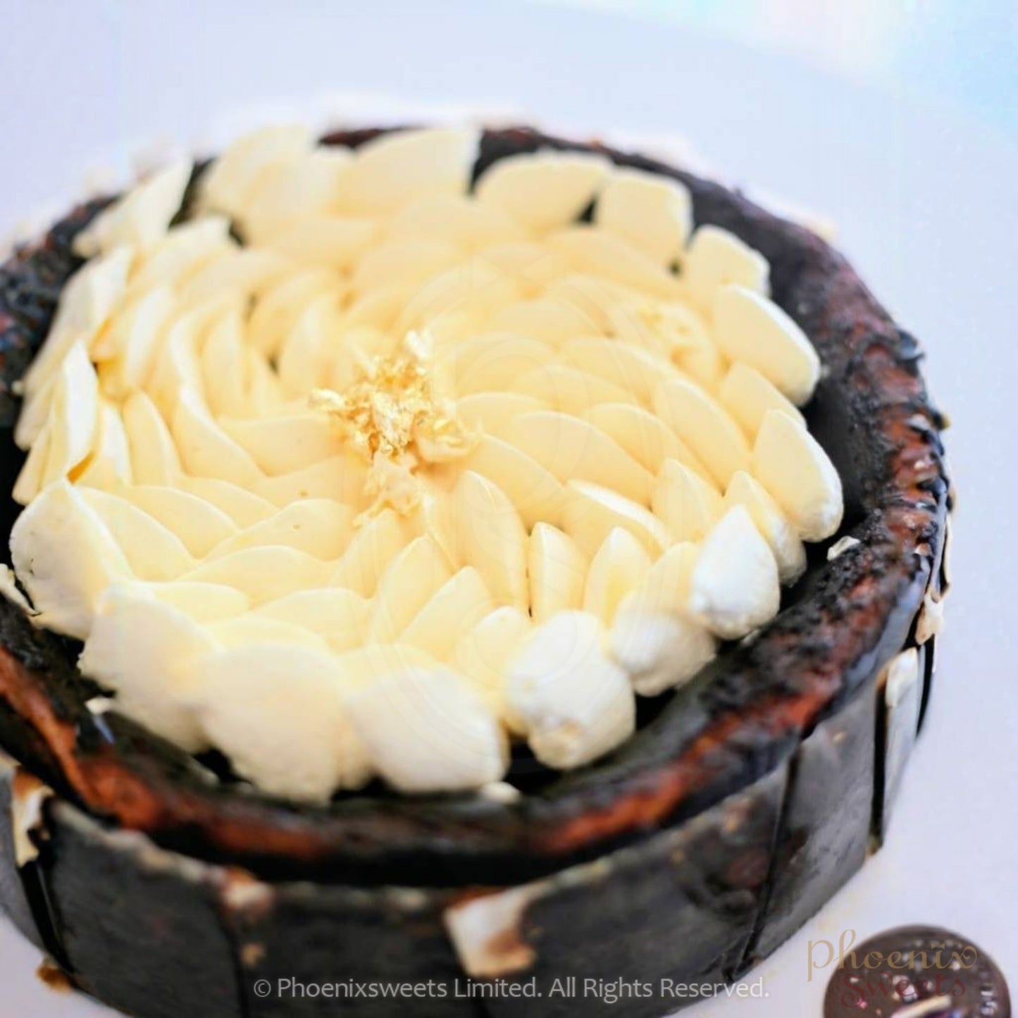 Basque Burnt Cheesecake - Musang King Durian (Gluten Free)
