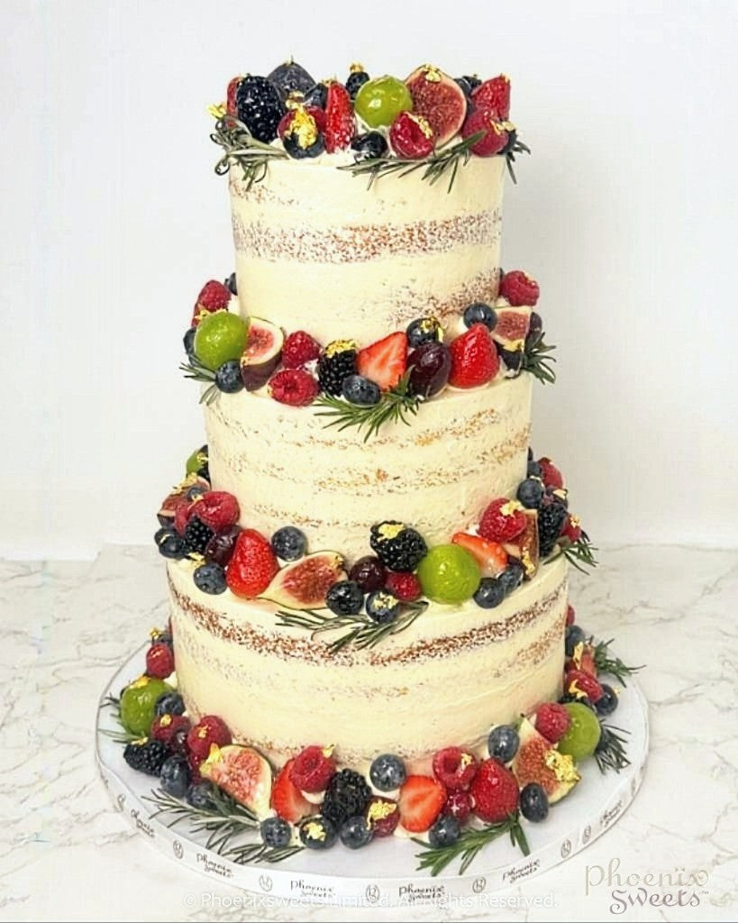 Butter Cream Cake - Tutti Frutti Cake