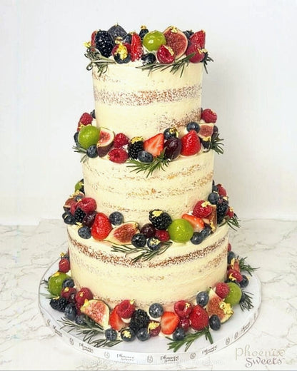 Butter Cream Cake - Tutti Frutti Cake
