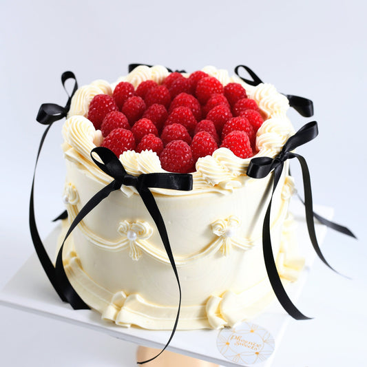 Butter Cream Cake - Raspberry Table Cake