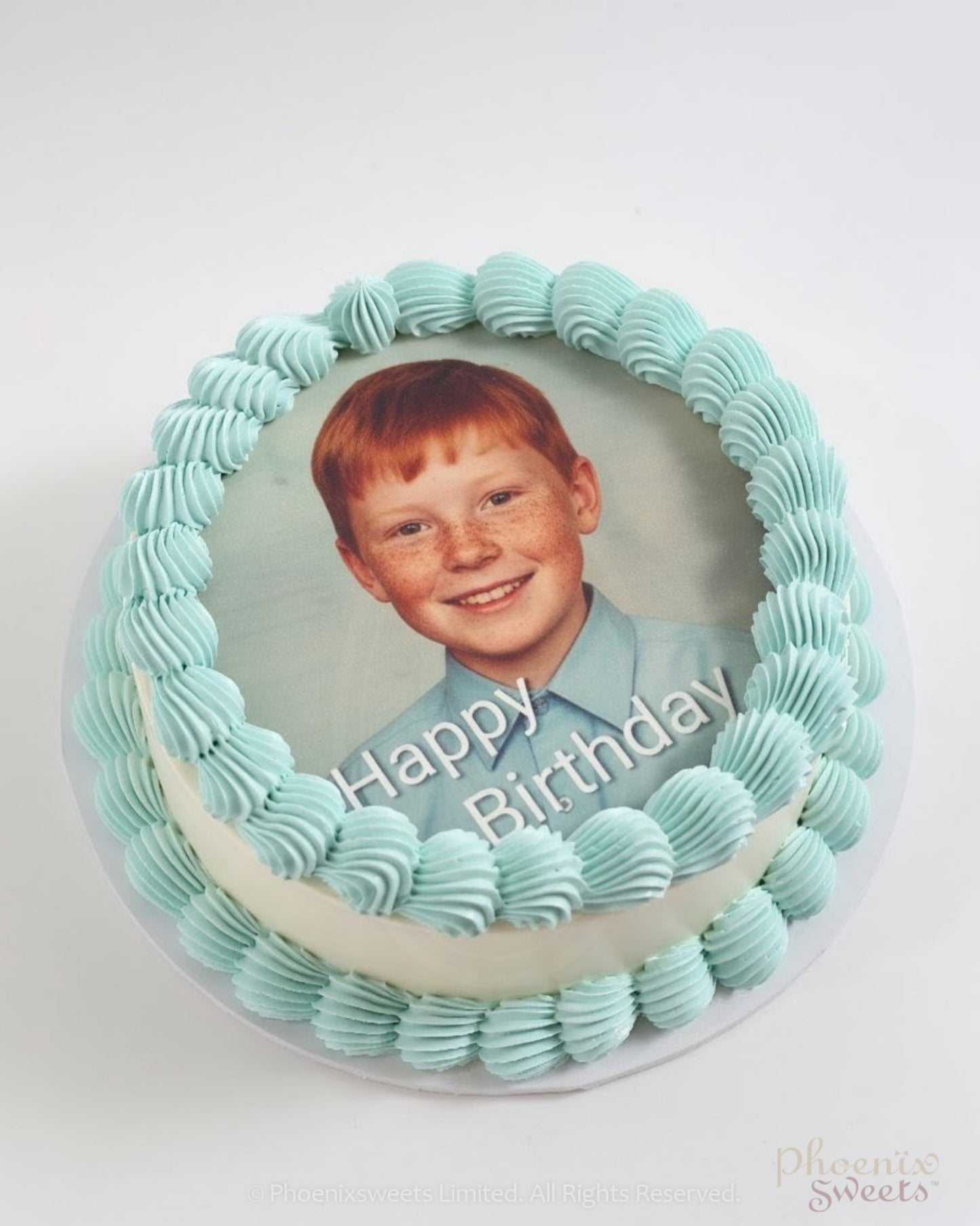 Butter Cream Cake - Digital Print Logo Cake
