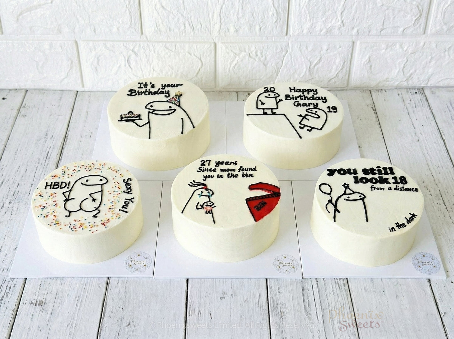 Butter Cream Cake - Meme Cake