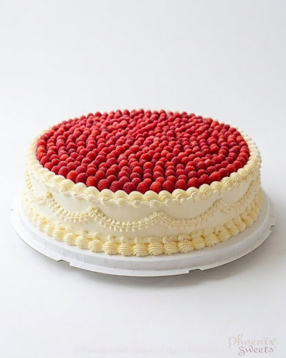 Butter Cream Cake - Seasonal Fruit Table Cake