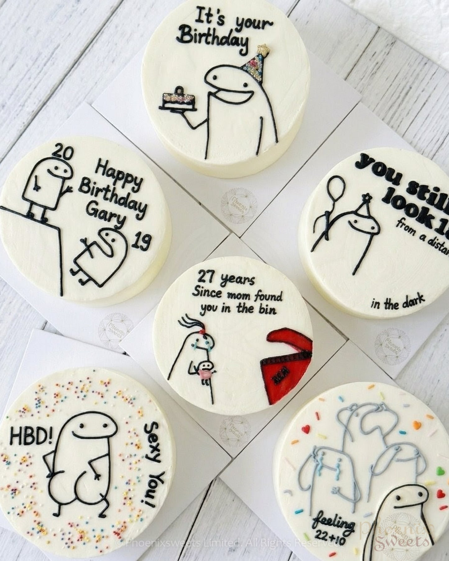 Butter Cream Cake - Meme Cake