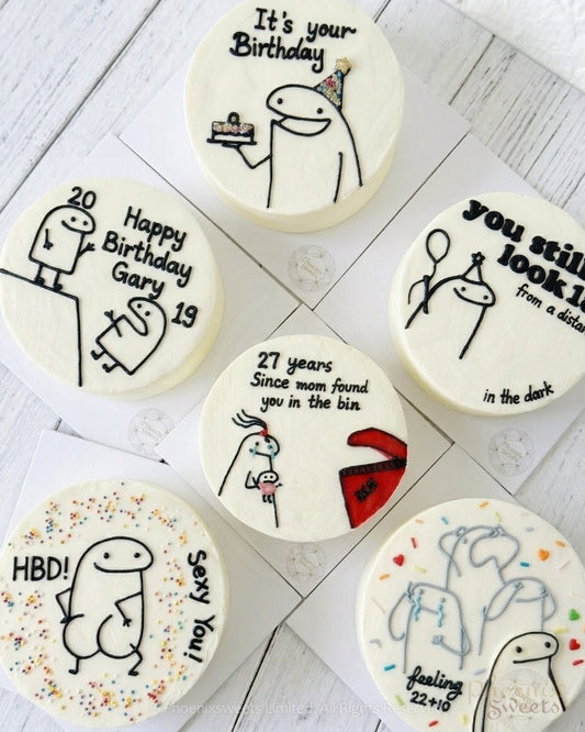 Butter Cream Cake - Meme Cake