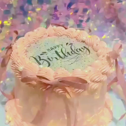 Butter Cream Cake - Burn Away Cake