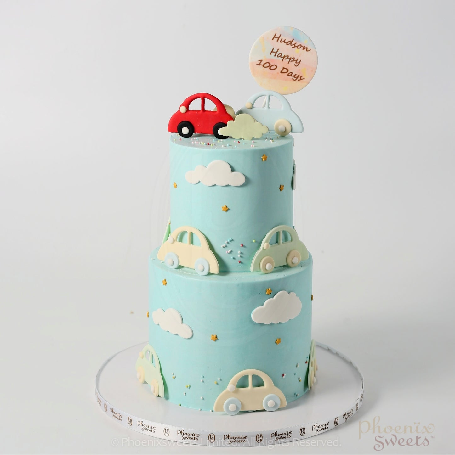 Butter Cream Cake - Little Cars Cake