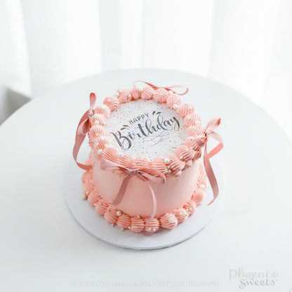 Butter Cream Cake - Burn Away Cake