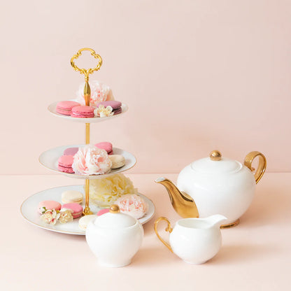 Cristina Re - Sugar Bowl & Creamer Ivory