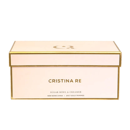 Cristina Re - Sugar Bowl & Creamer Ivory
