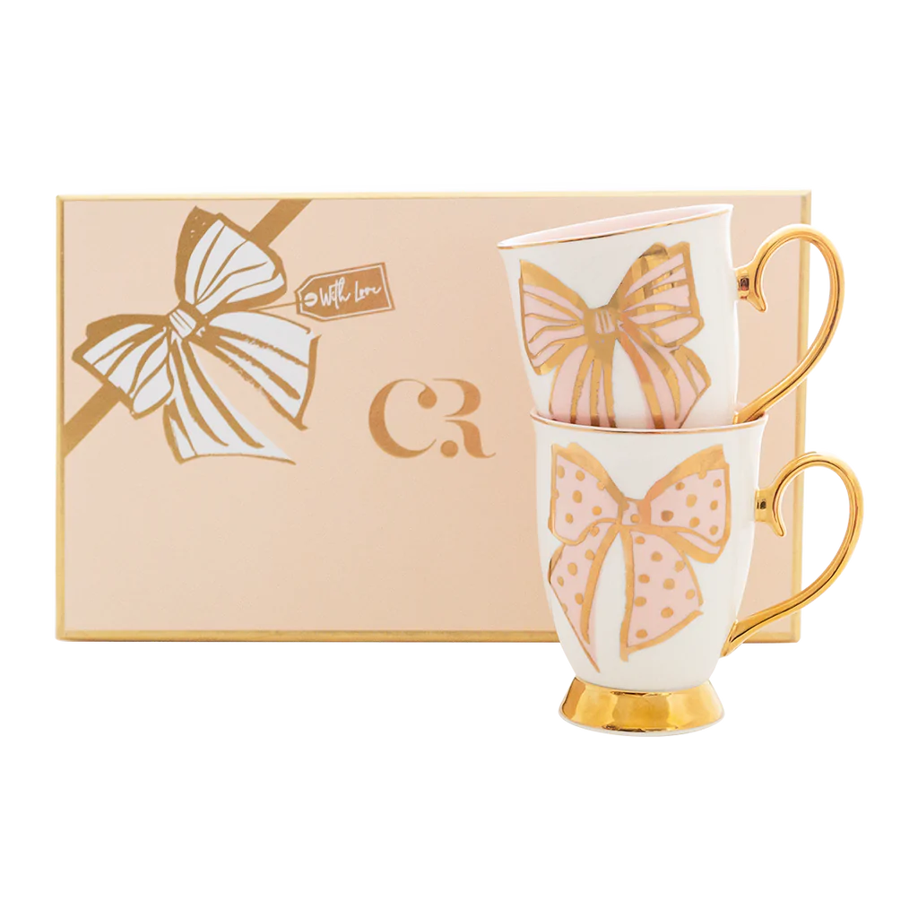 Cristina Re - French Bow Mug Set - Set of 2