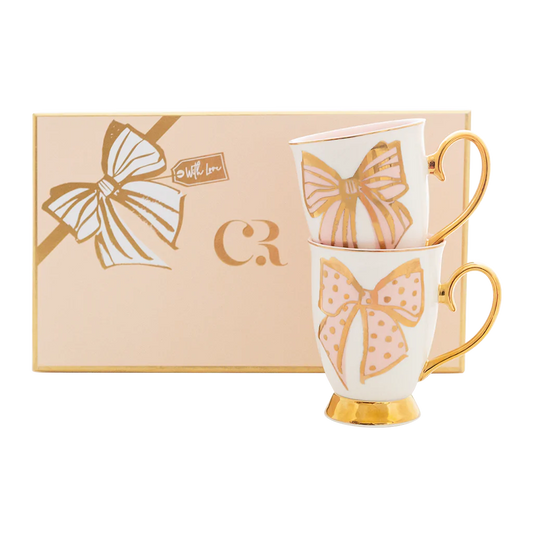 Cristina Re - French Bow Mug Set - Set of 2