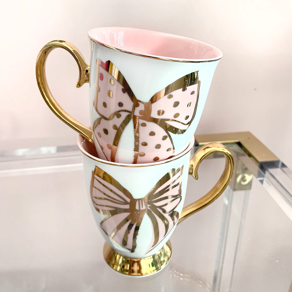 Cristina Re - French Bow Mug Set - Set of 2