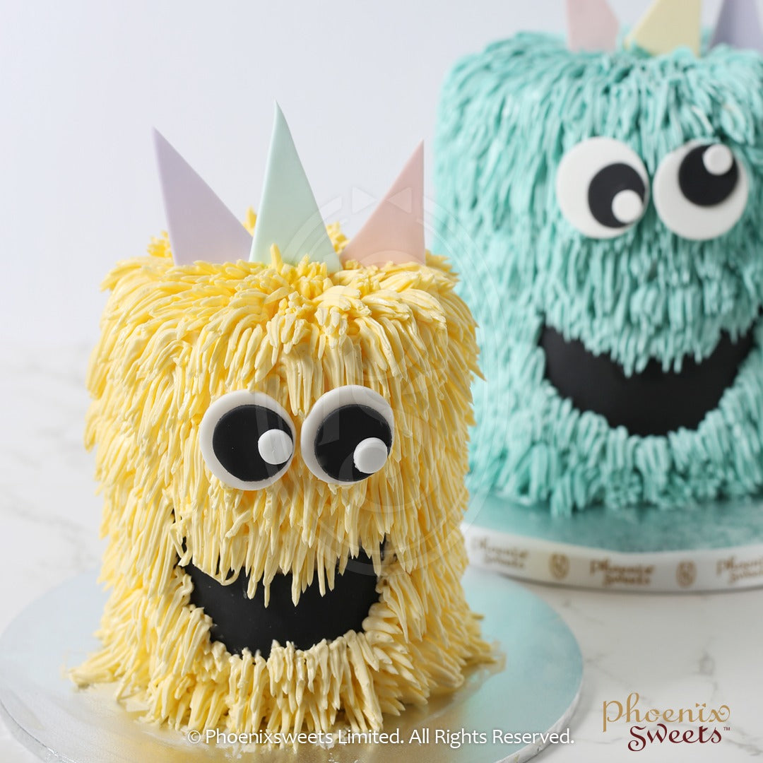 Butter Cream Cake - Happy Monster Cake