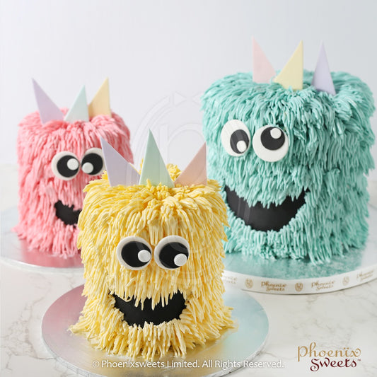 Butter Cream Cake - Happy Monster Cake