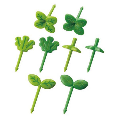 Tonune Lunchbox Decoration - Leaves Picks